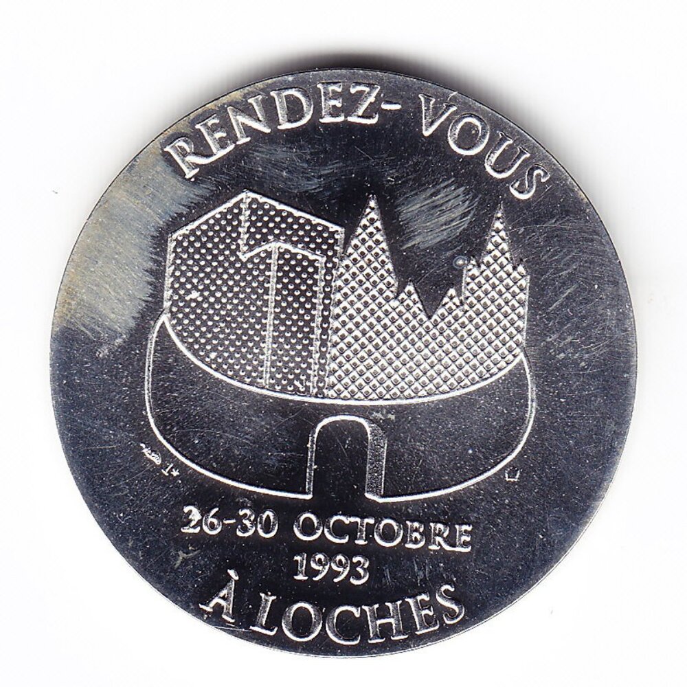 1993 Walled Towns Silver Friendship Medal (b303)